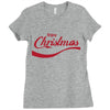 enjoy christmas Ladies Fitted T-Shirt