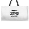 sister brother Weekender Totes
