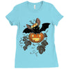 pumpkin time! Ladies Fitted T-Shirt