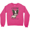 coffee makes me poop Crewneck Sweatshirt