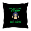 pixel art daddy Throw Pillow