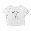 pizza is my spirit animal Crop Top