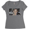 Free Tay-k Women's Triblend Scoop T-shirt