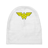 wonder woman classic logo Baby Beanies