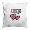 i love you mom Throw Pillow
