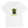 size matters not V-Neck Tee