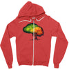 time leaves Zipper Hoodie