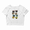 sunglass world Crop Top