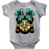 warrior aztec Baby Bodysuit