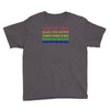 love is love, black lives matter, climate change is real, immigrants m Youth Tee