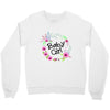 floral baby girl Crewneck Sweatshirt