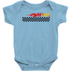 Fire Black Baby Bodysuit