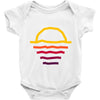 sunset line Baby Bodysuit