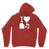 i love house music dj baseball Hoodie