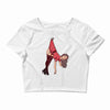 pin up girl Crop Top