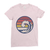 sea wawe Ladies Fitted T-Shirt