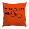 charlie bit me t shirt 2xl funny youtube nerdy geeky awesome humor coo Throw Pillow