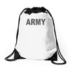 army   classic Drawstring Bags