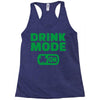 drink mode on (2) Racerback Tank