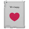 We're Hungry with Heart iPad 3 and 4 Case