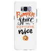 pumpkin spice and everything nice Samsung Galaxy S8 Plus