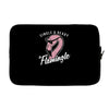 single flamingle Laptop sleeve