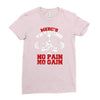 merc's gym training Ladies Fitted T-Shirt
