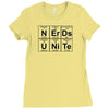 nerds unite Ladies Fitted T-Shirt