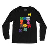 puzzled Long Sleeve Shirts