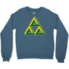 triforce illusion zelda Crewneck Sweatshirt