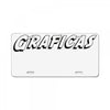 craficas License Plate