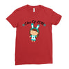 class o f 2018 cool girl Ladies Fitted T-Shirt