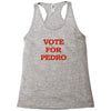 vote for pedro ringer t shirt napoleon dynamite ninja skills Racerback Tank