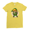 the legend of zelda Ladies Fitted T-Shirt