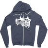 beat down germany  mma muay thai boxen fight Zipper Hoodie