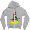 Giraffe Couple T shirts Zipper Hoodie