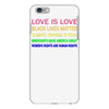 love is love, black lives matter, climate change is real, immigrants m iPhone 6 Plus/6s Plus Case