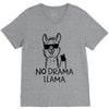 no drama llama V-Neck Tee