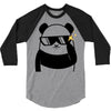 panda bear 3/4 Sleeve Shirt