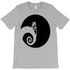 nightmare before christmas black logo T-Shirt