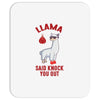 boxing llama Mousepad