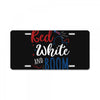 4th of July License Plate