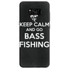 keep calm bass fishing Samsung Galaxy S8