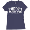 paddy's irish pub Ladies Fitted T-Shirt