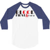 blood first 3/4 Sleeve Shirt