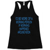 morning person Racerback Tank