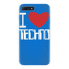 i love techno iPhone 7 Plus Case