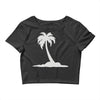 palm tree Crop Top