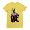 hellboy 4 Ladies Fitted T-Shirt