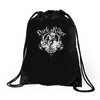 dark rider Drawstring Bags